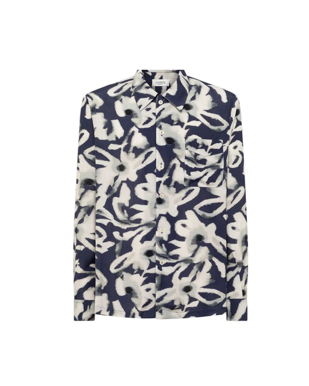 Laneus Floral Print Shirt