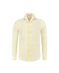 Aurelien Light Yellow Linen Seaside Shirt