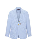 Rowing Blazers Seersucker Ripley Blazer Blue