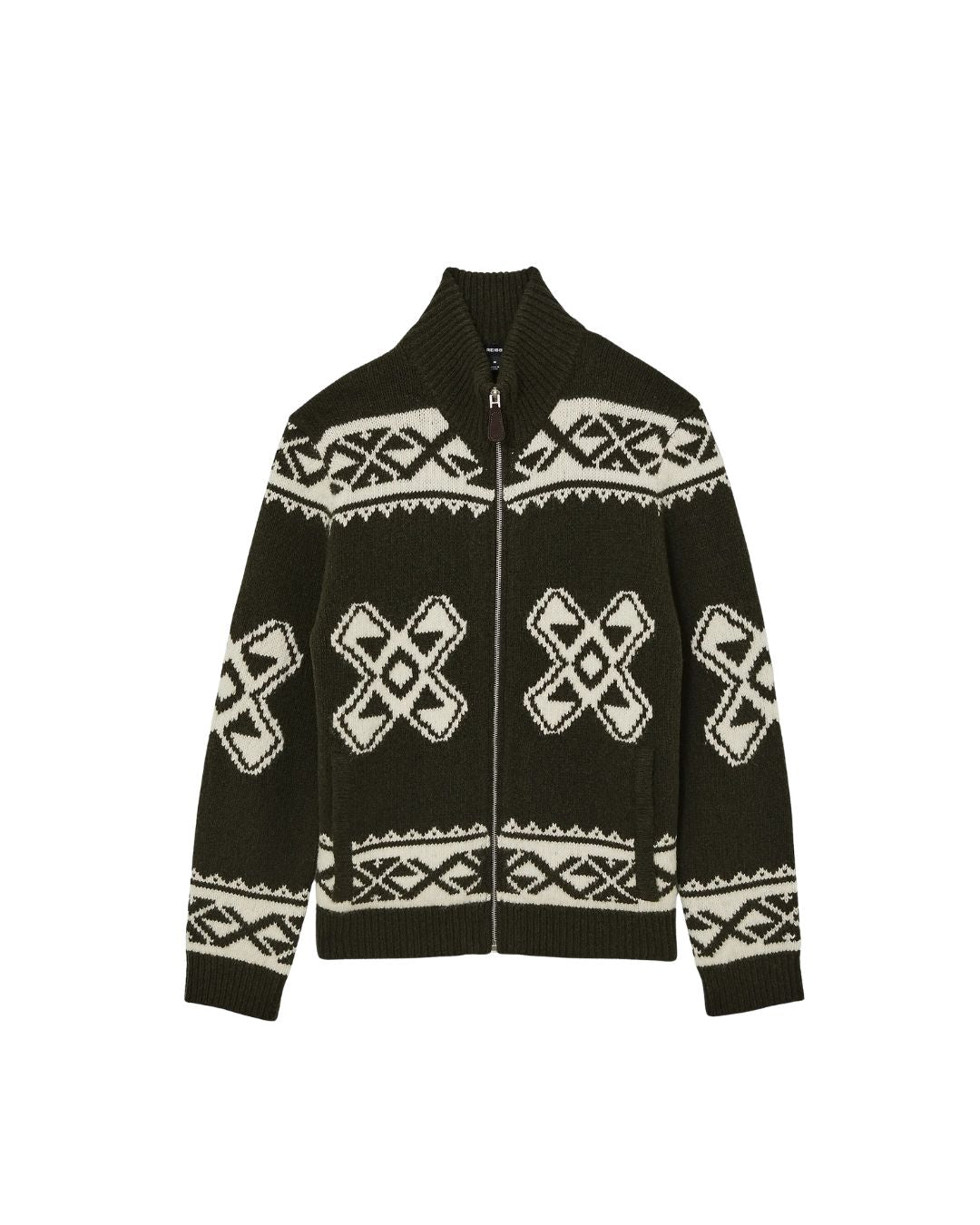 Lemaire Fair Isle Zip Jumper
