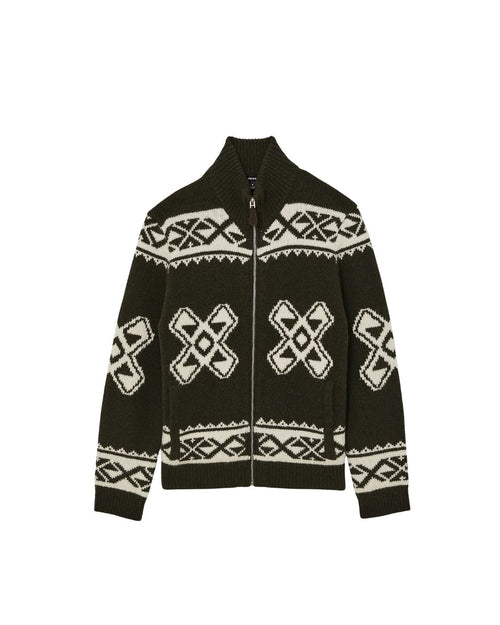 Lemaire Fair Isle Zip Jumper