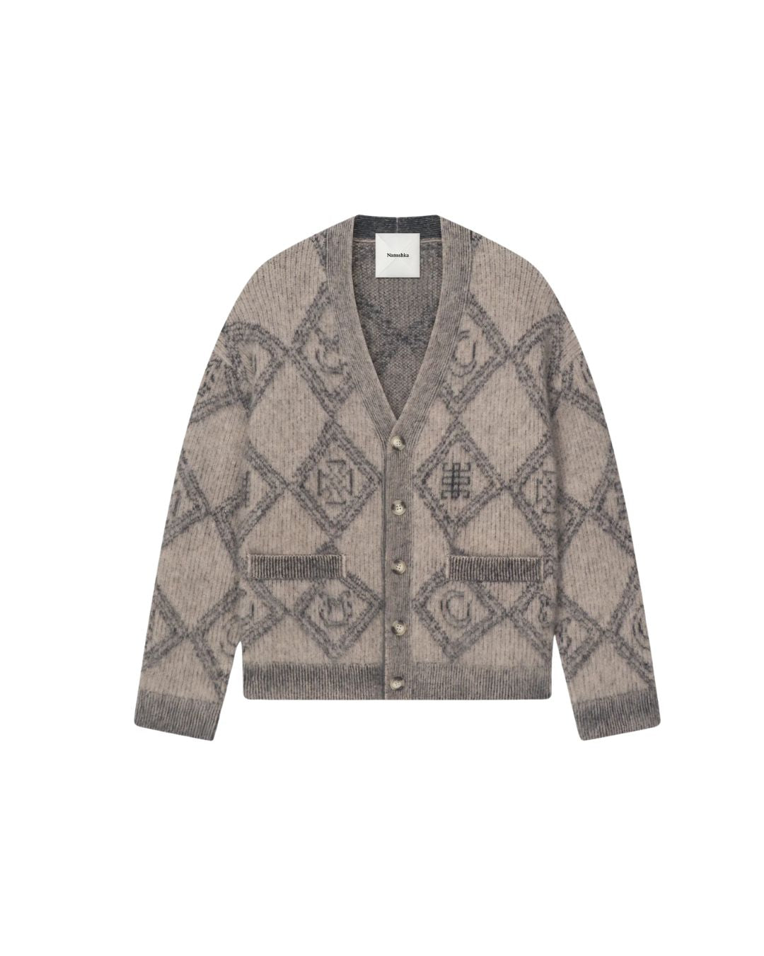 Nanushka Henri Brushed Alpaca Cardigan