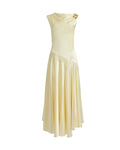 AJE Butter Yellow Midi Dress