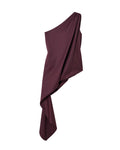 Abadia Satin Knot Top