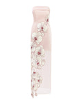 JW Pei Orchid Embroidered Dress
