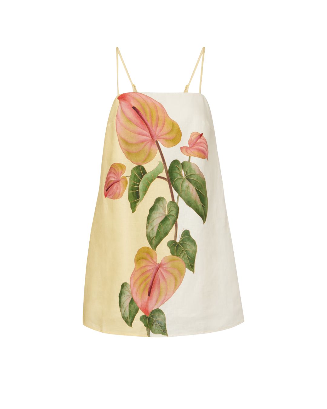 Farm Rio Golden Mini Dress