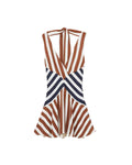 REISS Stripe Mini Dress
